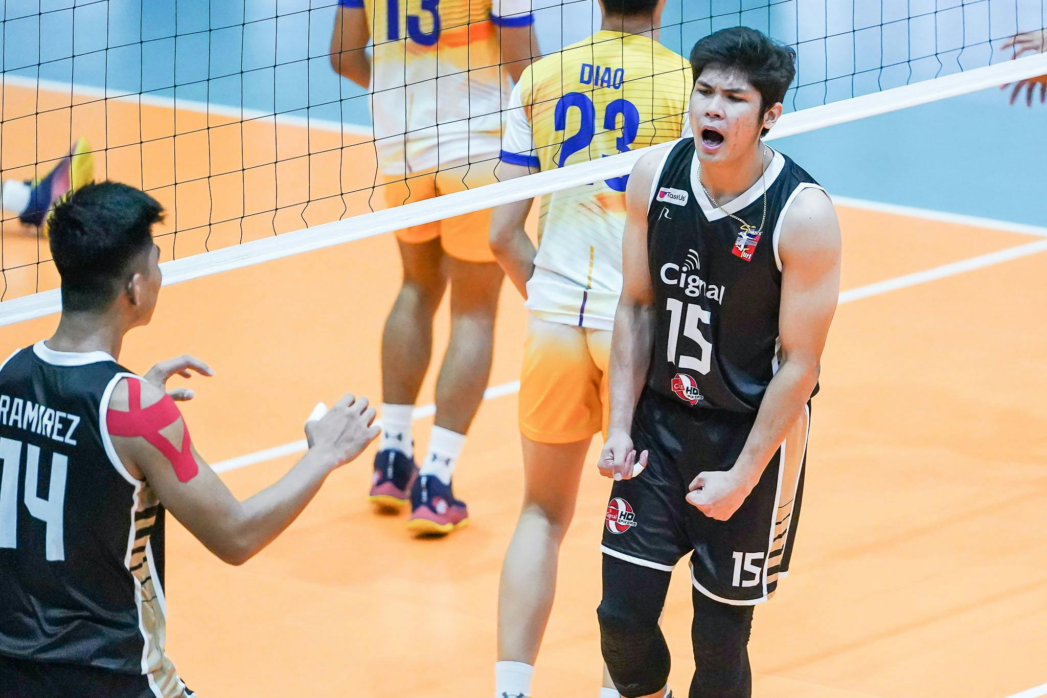 Marck Espejo sends a challenge to his former Cignal HD teammates